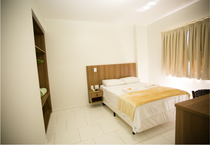 Quarto Individual ou casal do Hotel Folley
